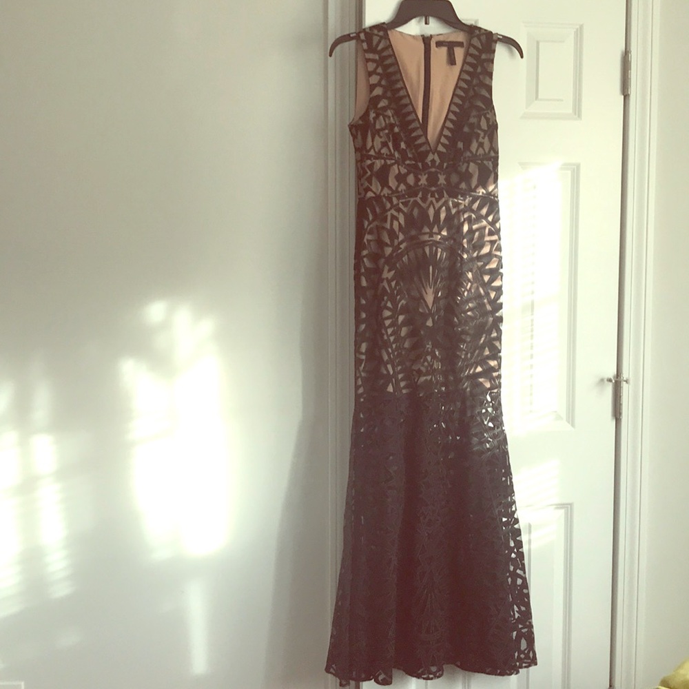 BCBG gown
